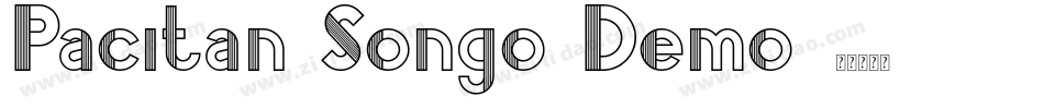 Pacitan Songo Demo字体转换